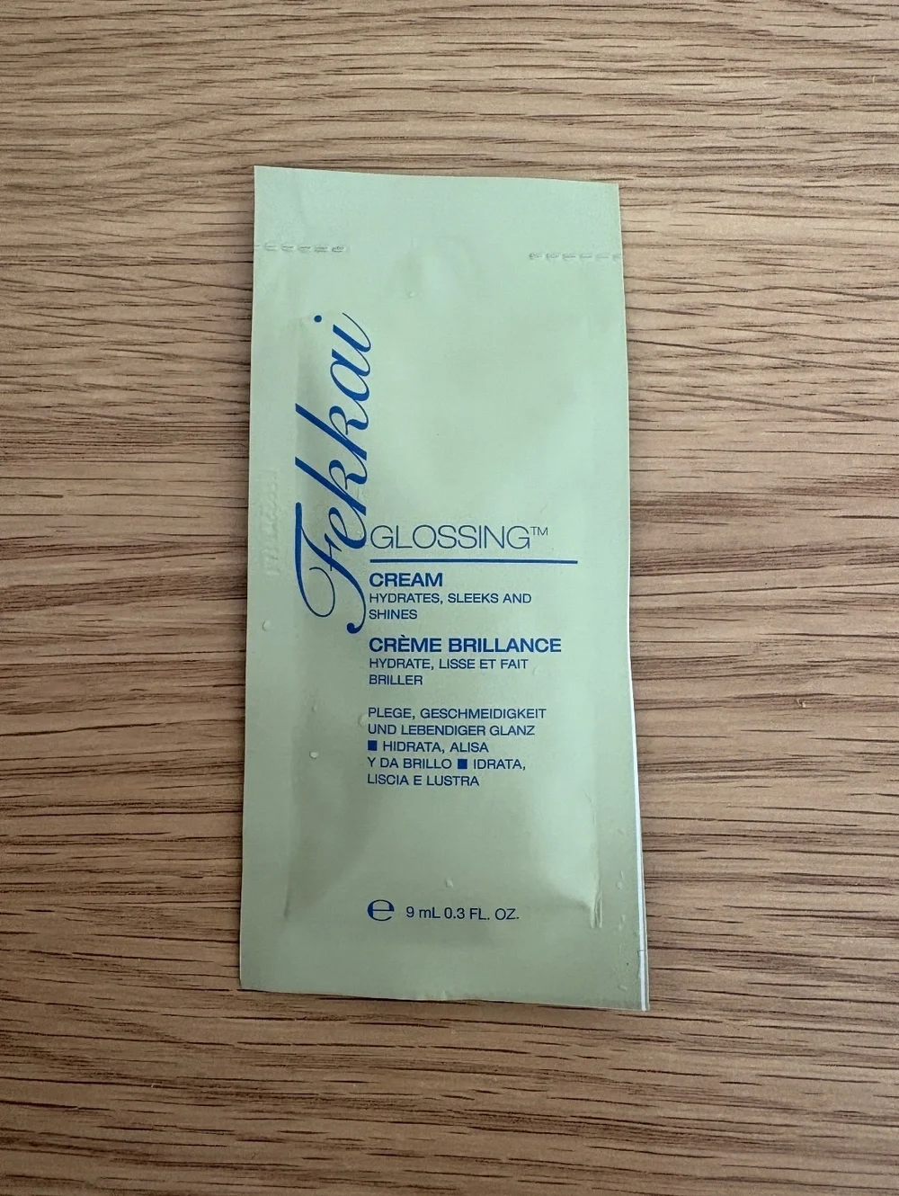 Vintage Fekkai Glossing Cream 0.3 oz Hair Shine Smoothing Treatment Discontinued